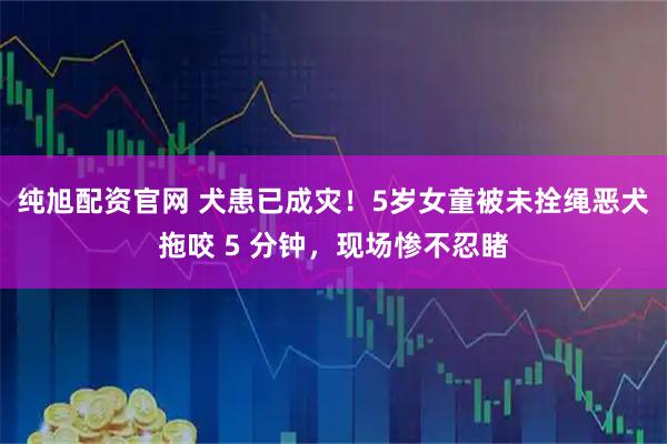纯旭配资官网 犬患已成灾！5岁女童被未拴绳恶犬拖咬 5 分钟，现场惨不忍睹